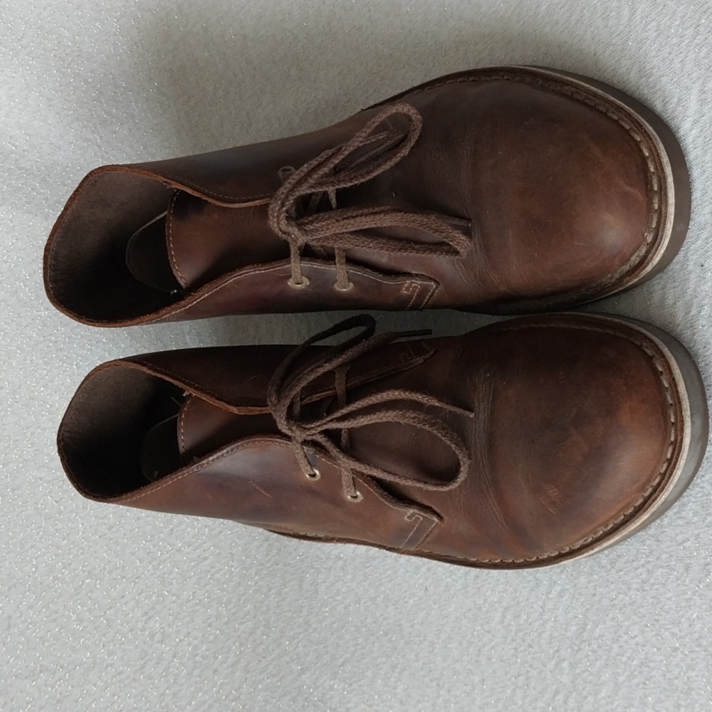 Clark's Leather Brown Men's Chukka Boots